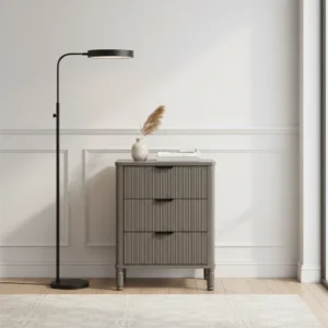 Reed Collection 3 Drawer Bedside Table