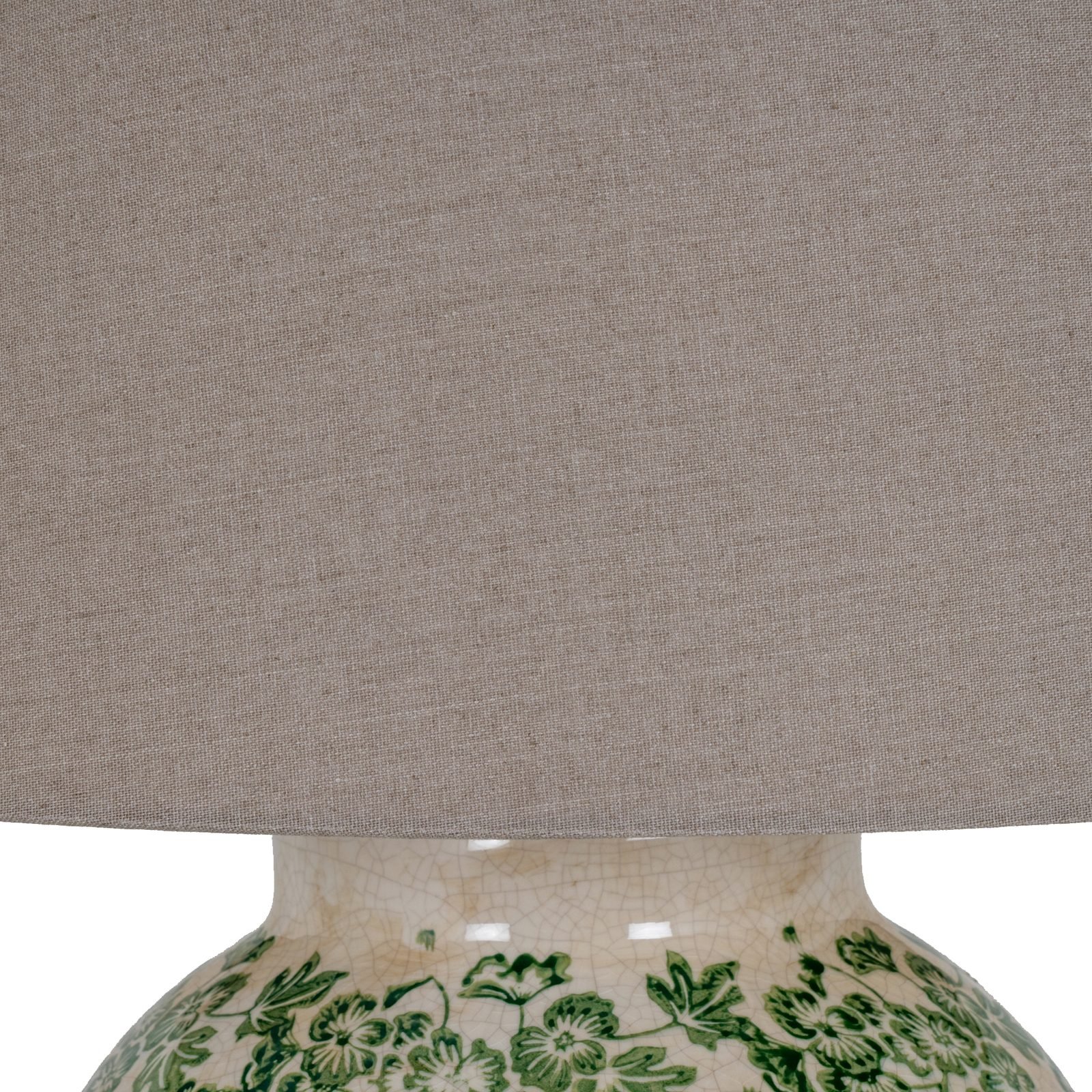 Green Clover Ceramic Pot Lamp Code: 24739